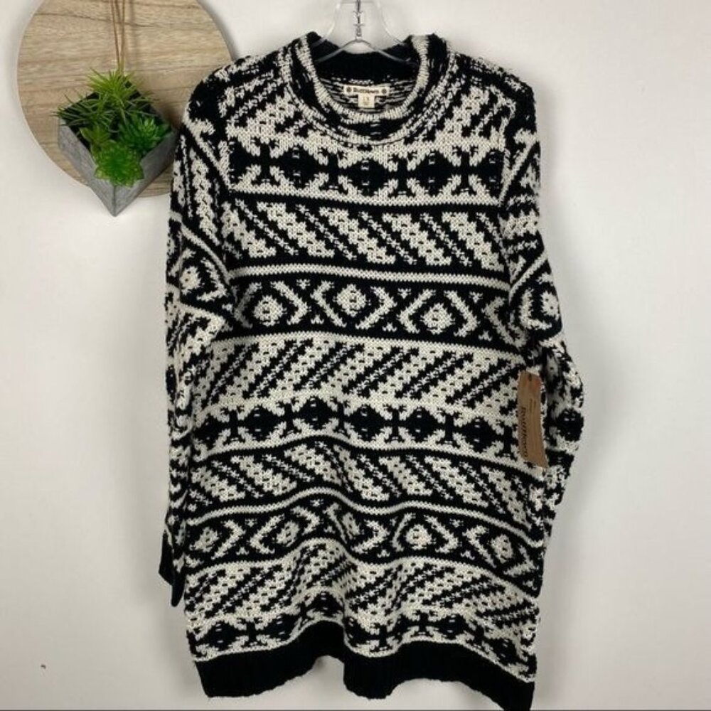 Ruff Hewn Black White Print *NWT* Size 1x